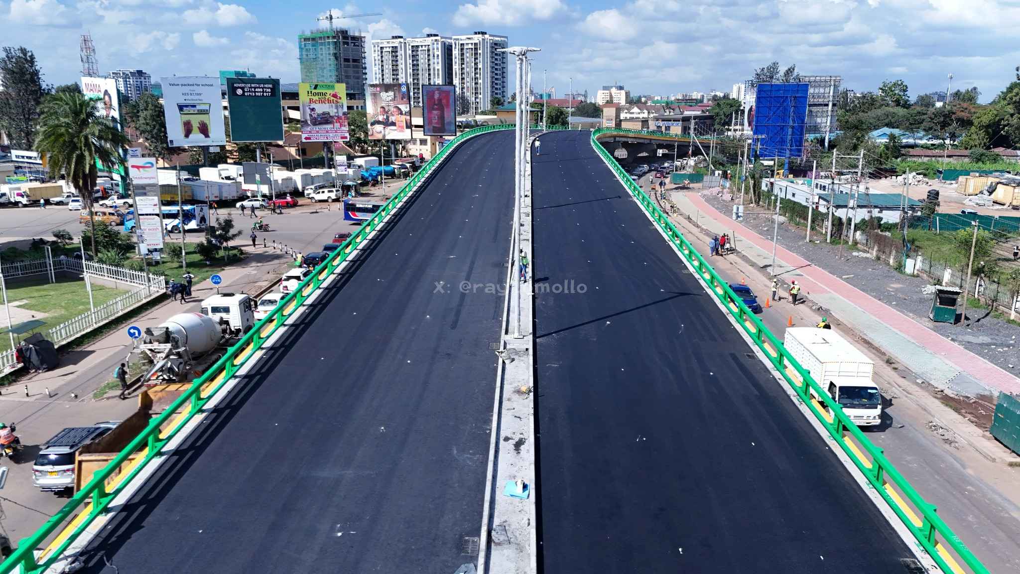 File image of Ngong Road–Naivasha Road flyover.